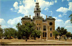 Shackelford County Courthouse Albany, TX Postcard Postcard