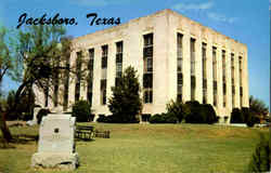 Jack County Court House Postcard