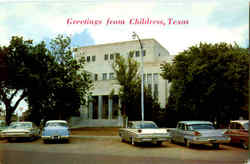 Greetings From Childress Postcard