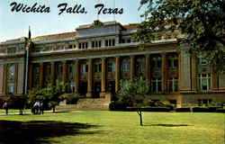 Wichita Falls County Court House Texas Postcard Postcard