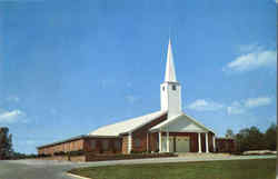 Church Of Christ Franklin, KY Postcard 