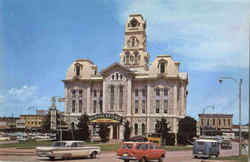 Parker County Court House Weatherford, TX Postcard Postcard