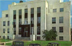 Washington County Court House Brenham, TX Postcard Postcard