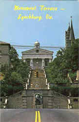 Monument Terrace Lynchburg, VA Postcard Postcard