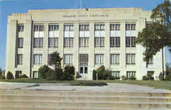 Comanche County Court House Postcard