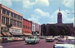 Main St Columbia, TN Postcard Postcard