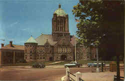 Bristol County Court House Taunton, MA Postcard Postcard