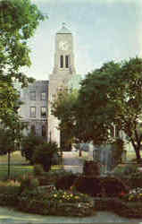 Ohio's Lake Erie Vacationland Court House Postcard