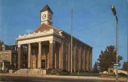 Jackson County Court House Ohio Postcard Postcard