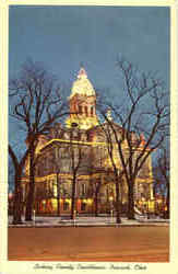Licking County Courthouse Postcard