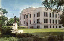 Henry County Court House Postcard