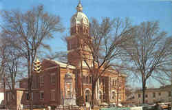Lowndes County Courthouse Postcard