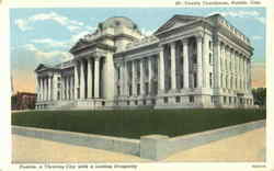County Courthouse Postcard