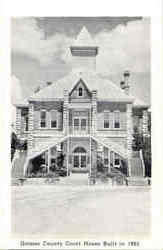 Grimes County Court House Postcard