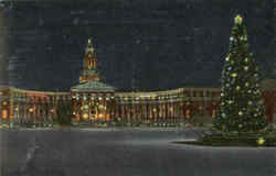 Denver City And County Building Civic Center Postcard