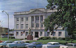 Pike County Courthouse Postcard