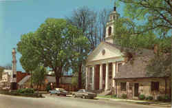 Court House Square Tappahannock, VA Postcard Postcard