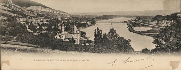 Panorama de Couzon - Vue sur la Savne France