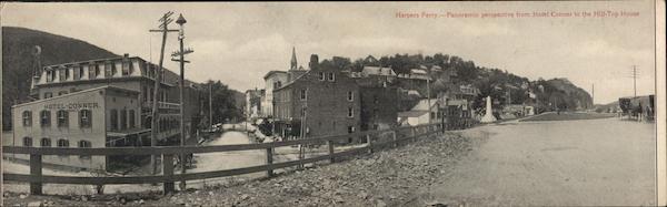 View from Hotel Conner to the Hill-Top House Harpers Ferry West Virginia