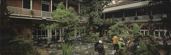 Brennan's French Restaurant - Patio New Orleans Louisiana