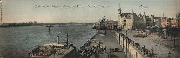 Debarcadere, Place et Musee du Steen Antwerp Belgium