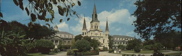 Jackson Square and St. Louis Cathedral New Orleans Louisiana