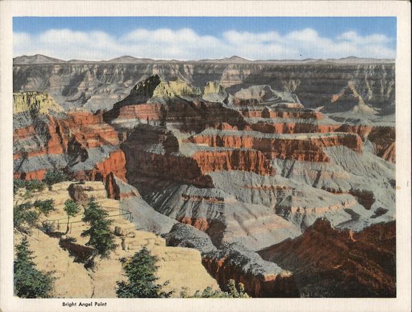 Bright Angel Point Grand Canyon National Park