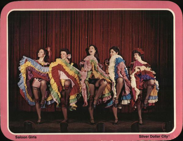 Saloon Girls - Silver Dollar City Pigeon Forge Tennessee Saloon Girls - Silver Dollar City Pigeon Forge Tennessee