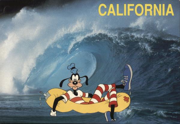 Goofy Goes Tubing in California Disney