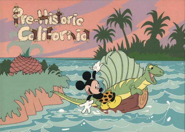 Mickey Mouse: Pre-Historic California Anaheim