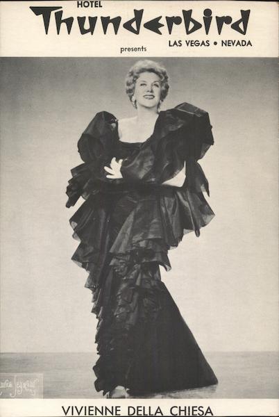 Vivienne Della Chiesa Las Vegas Nevada Performers & Groups