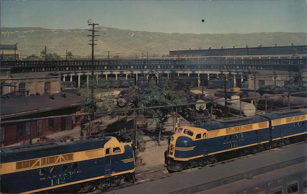 Atchison, Topeka & Santa Fe Railway - EMD F-T Diesel