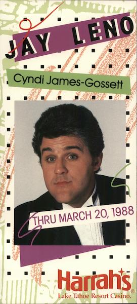 Jay Leno at Harrah's Lake Tahoe Resort Casino Nevada