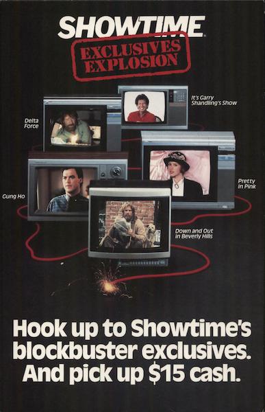 Showtime Exclusives Explosion Modern (1970's to Present)
