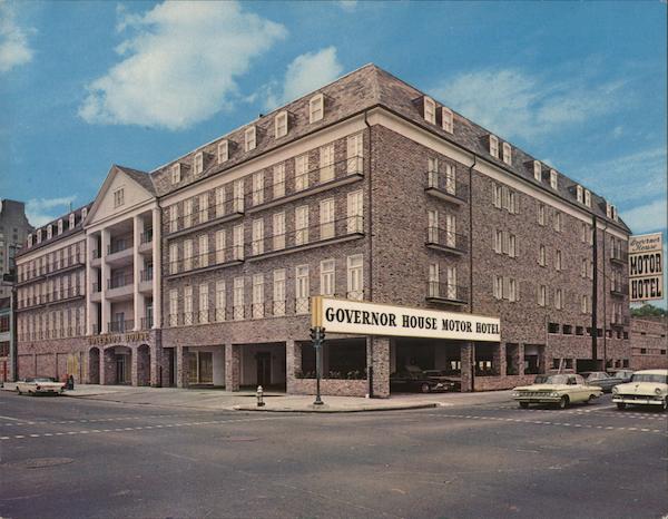 Governor House Motor Hotel, Canal Street New Orleans Louisiana