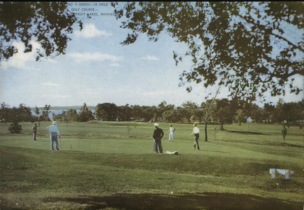 Detroit Lakes Golf Course, Lake Sallie Lakeview Minnesota