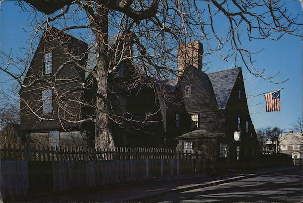 House of the Seven Gables, Built 1668 Salem Massachusetts