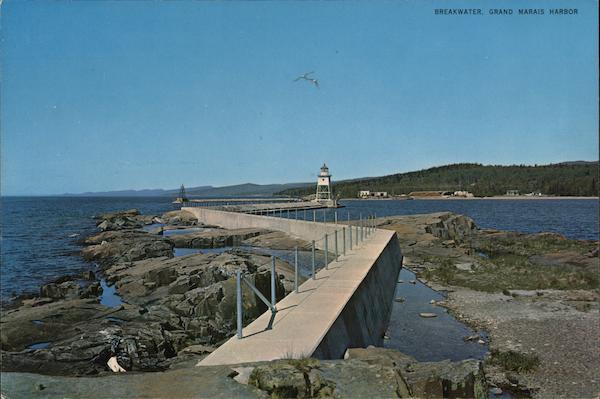 Breakwater Grand Marais Minnesota