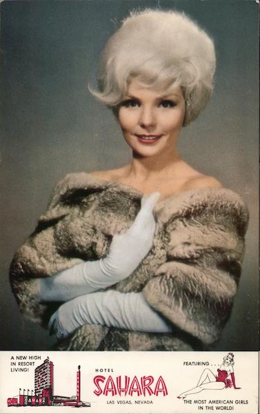 Teresa Brewer at Hotel Sahara Las Vegas Nevada Performers & Groups