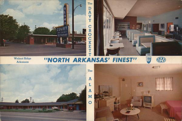 Davy Crocket Restaurant at Alamo Court Walnut Ridge Arkansas