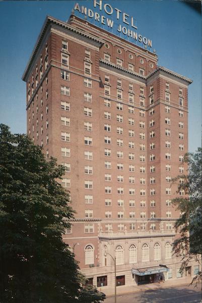 Hotel Andrew Johnson Knoxville Tennessee