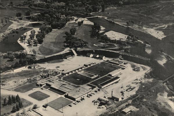 Aerial View of the Saratoga Inn and Country Club Wyoming