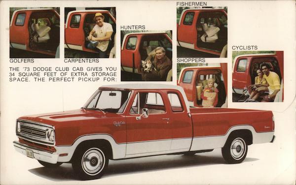 1973 Dodge Club Cab Trucks