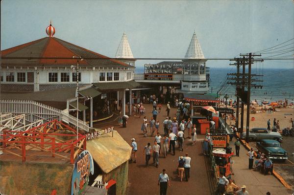 Entrance to the Pier Old Orchard Beach Maine