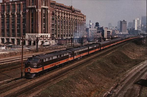 Illinois Central Railroad - City of New Orleans Locomotives
