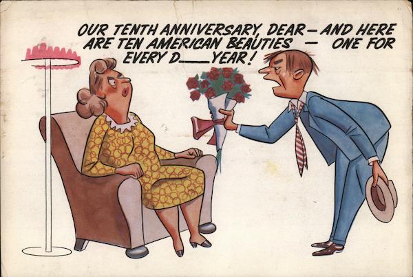 Our Tenth Anniversary Dear - Comic, Funny