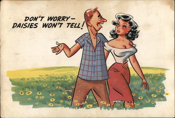 Don't Worry - Daisies Won't Tell! Comic, Funny