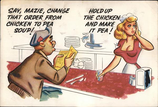 Say, Mazie... Comic, Funny