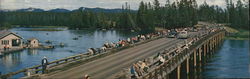 Fishing Bridge Yellowstone National Park Postcard Large Format Postcard Large Format Postcard