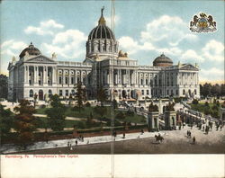 Pennsylvania State Capitol Harrisburg, PA Postcard Large Format Postcard Large Format Postcard